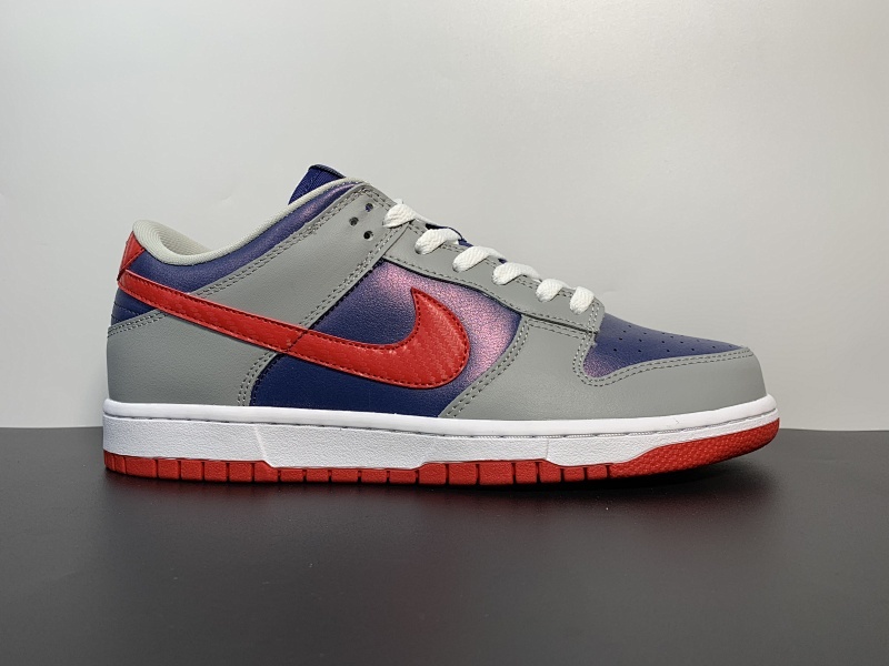 【CA50BA】日本限定贩售 2001年 耐克Nike Dunk Low Samba 即将回归。超蓝/桑巴红-银”。货号CZ2667-400。尺码:36-46