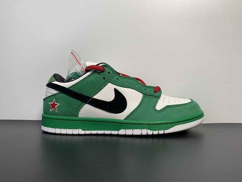 【DA80BA】【BA60BA】NK Dunk SB Low Heineken 喜力   尺码36-48  货号：304292-304