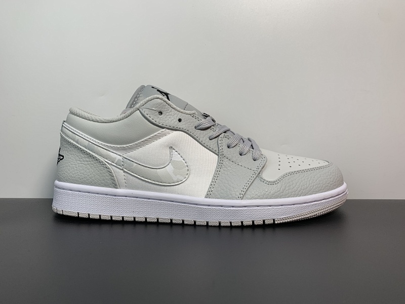 Camo"AJ1乔丹一代低帮“白灰迷彩”DC9036-100 尺码：36-46