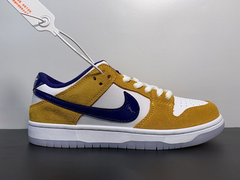 【BA00BA】耐克 Nike SB Dunk Low Laser Orange TL3 湖人紫金配色  货号：BQ6817-800