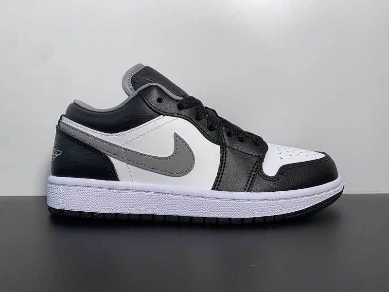 神版 Air Jordan 1 低帮 黑灰，支持放货 一件代发！553560 040 原厂工艺 原厂成型技术 原厂折边 品控 价格 绝对炸翻市场欢迎比价 尺码：36-47.5 全码出货