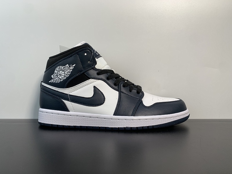 AIR JORDAN 1 MID 白兰中帮554724-411。尺码36-46