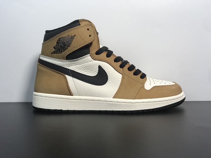 （DA50AB） AirJordan 1 Retro "Rookie of the Year" 小麦配色 / 新秀  货号：555088-700 全新开发 原鞋比对匹配率98% 原楦原纸板开发 极致一