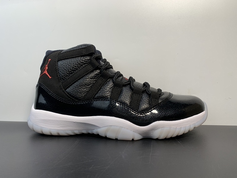 纯原版本 Air Jordan 11 Retro "72-10" AJ11乔11 大魔王 男子文化篮球鞋 378037-002 尺码：41 42 42.5 43 44 44.5 45 46 47.5