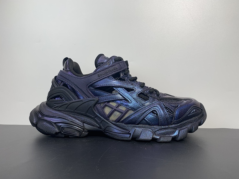 Size：35-46 变色龙 巴黎世家4代【Track.2 】鞋面采用176块部件组成 ,整双鞋子从头到尾难度极高