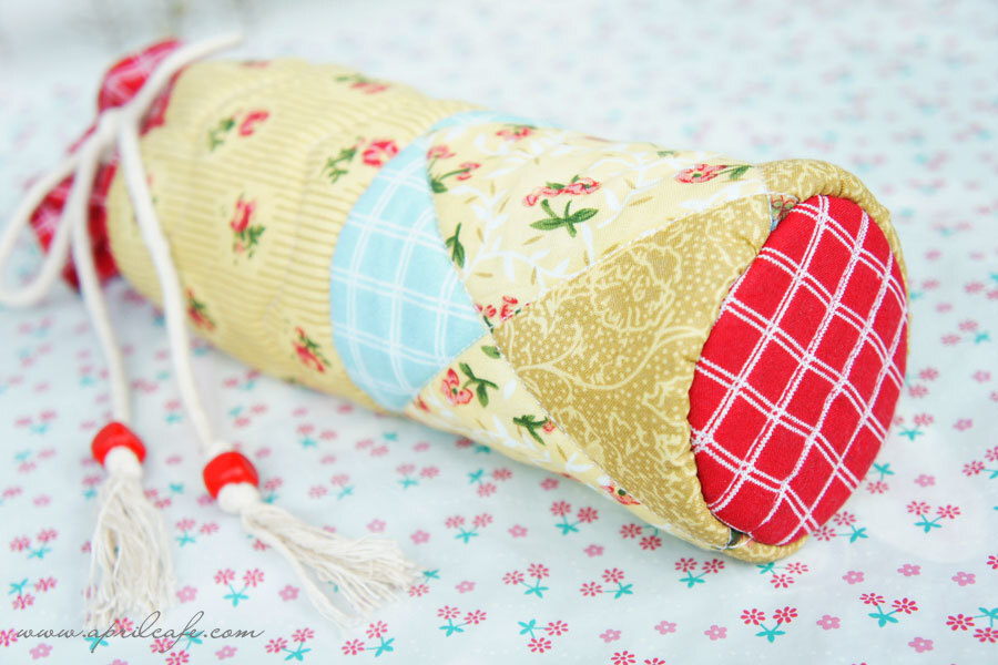 拼布图案奶瓶保温袋 - 手工 - 四月咖啡馆