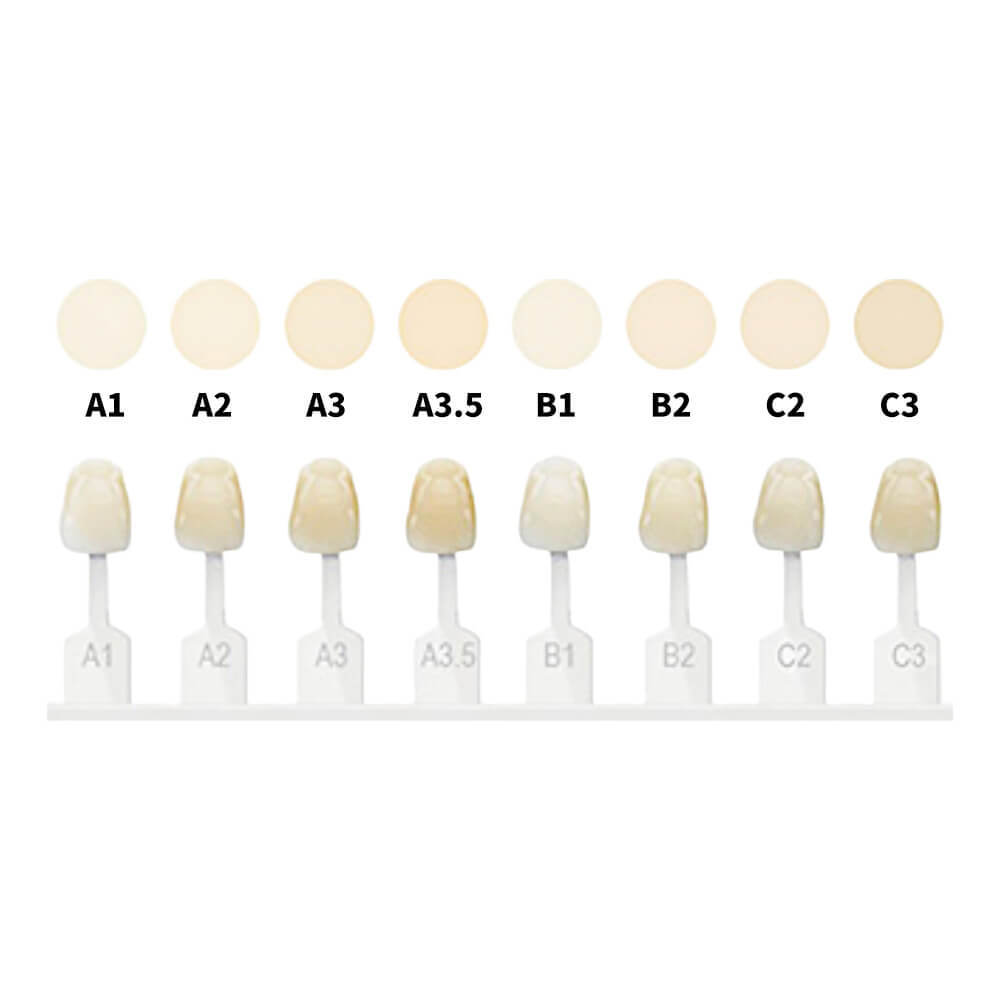 1 Syringe Dental 4g Enamel/IncisalLight Cure Composite Resin 8 shade