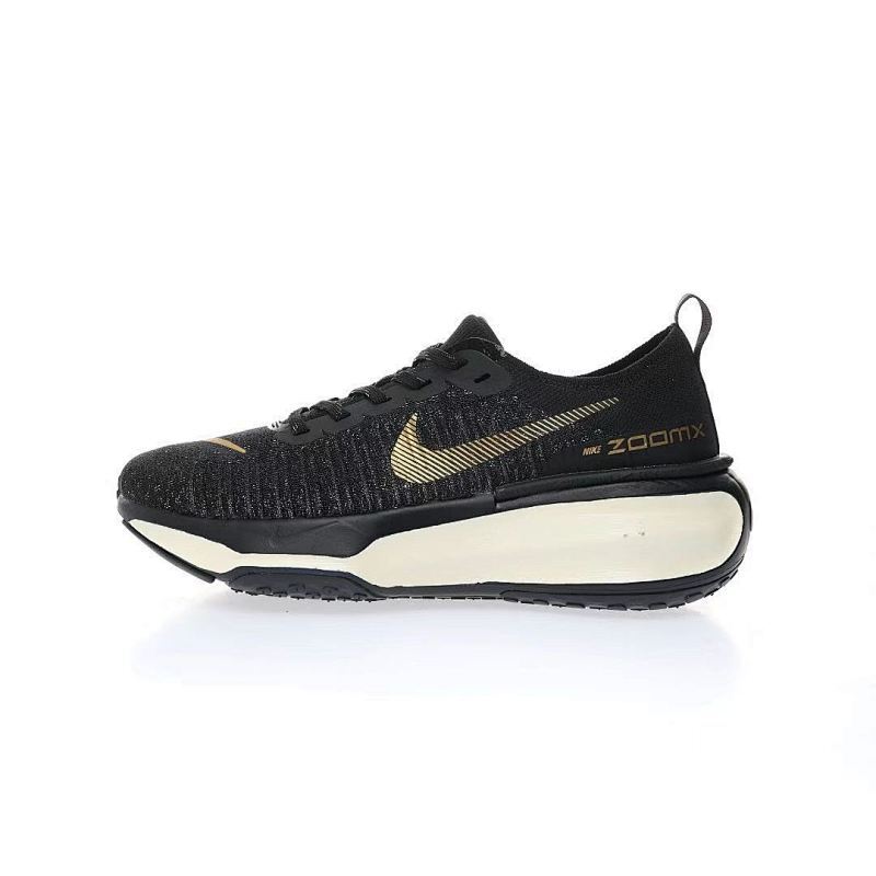 耐克Nike ZoomX Invincible Run Flyknit 3"Black/Gold"不可战胜3代系列 “针织黑金”货号：DR2615-003