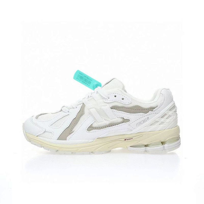 NB新百伦New Balance M1906D"Protection Pack"系列低帮复古老爹风休闲运动慢跑鞋“解构皮革白米灰”货号：M1906DE 尺码：36-45