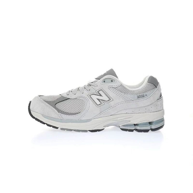 NB新百伦New Balance ML2002系列复古老爹风休闲运动慢跑鞋“麂皮浅雾灰深灰0”货号：M2002RO 尺码：36-45带半码