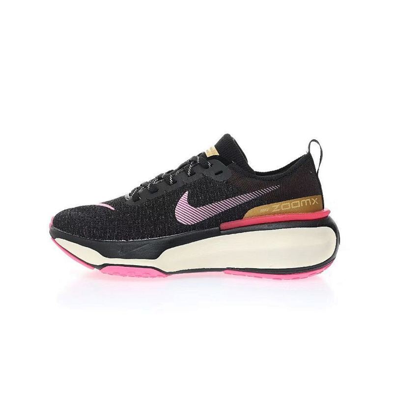 耐克Nike ZoomX Invincible Run Flyknit 3"Black/Gold/Pink"不可战胜3代系列 “针织黑金粉”货号：DR2660-200