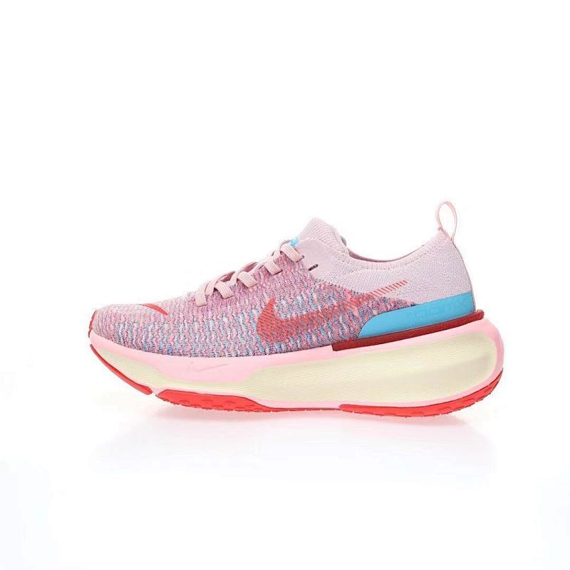 耐克Nike ZoomX Invincible Run Flyknit 3"White/Black/Blue/Pink"不可战胜3代系列“针织白黑浅蓝粉”货号：DR2660-100