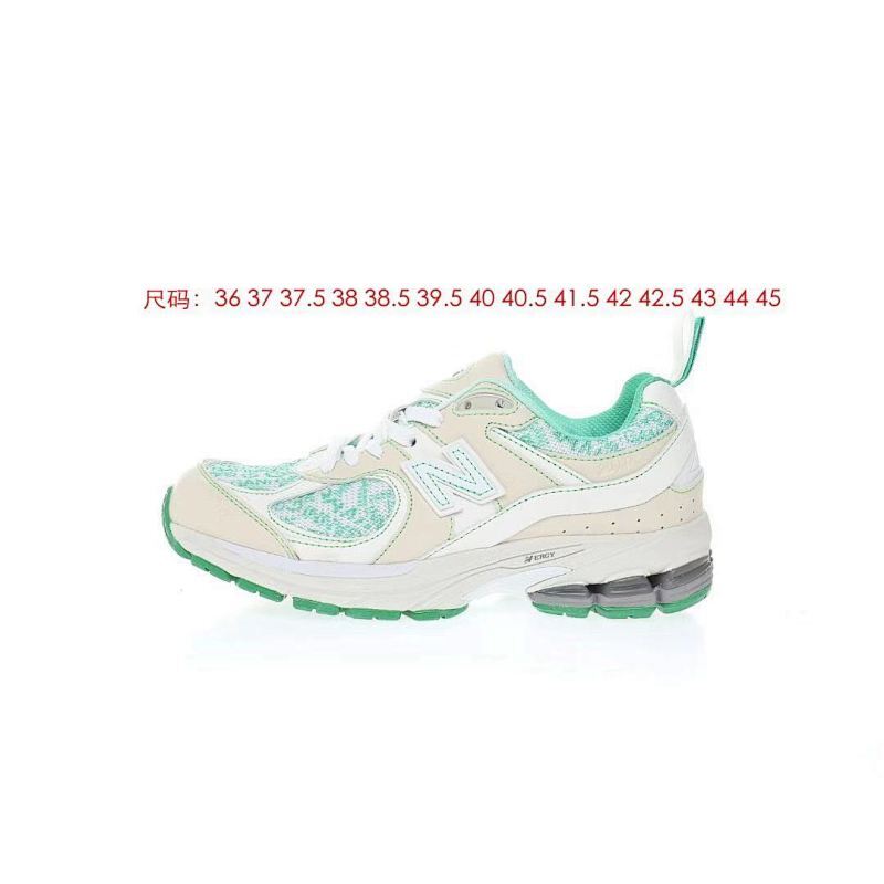 NB新百伦New Balance ML2002系列复古老爹风休闲运动慢跑鞋“米白绿” 货号：M2002RGC 尺码：36-45