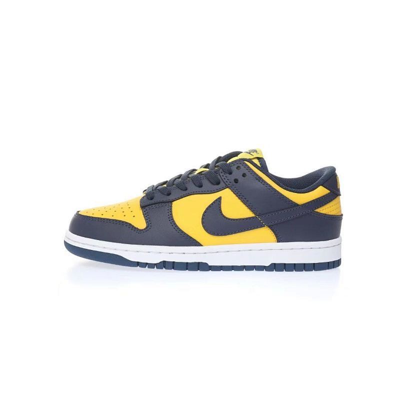 耐克Nike SB Dunk Low"Michigan"扣篮系列低帮休闲运动滑板板鞋“密歇根蓝黄”货号：DD1391-700