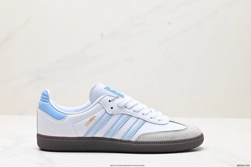 阿迪达斯三叶草Adidas Originals Samba Vegan OG”SPD“桑巴舞系列绅士德训足球风百搭低帮休闲运动板鞋