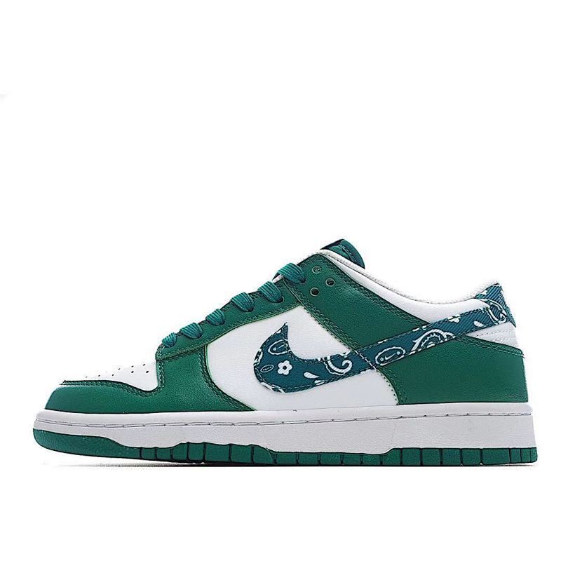 耐克Nike SB Dunk Low白绿腰果花  货号：DH4401-102