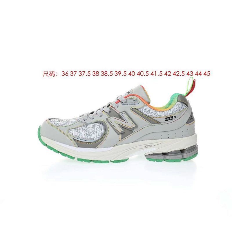 NB新百伦New Balance ML2002系列复古老爹风休闲运动慢跑鞋“浅灰绿彩虹渐变”货号：M2002RGD 尺码：36-45