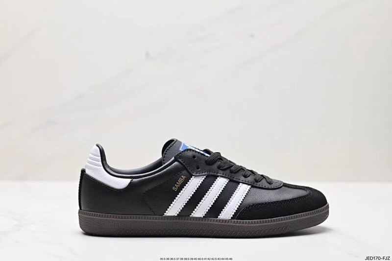 AD Originals Samba Vegan OG桑巴舞系列绅士德训足球风百搭休闲运动板鞋