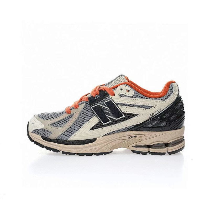 NB新百伦New Balance M1906R"Blacktop Mindful Grey"系列复古老爹风休闲运动慢跑鞋“联名米棕灰蓝橙”货号：M1906RSA 尺码：36-45