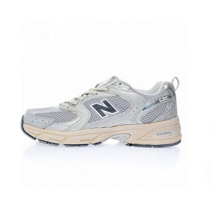 NB新百伦New Balance MR530系列复古老爹风网布跑步休闲运动鞋“灰银做旧” 货号：MR530VS 尺码：36-45