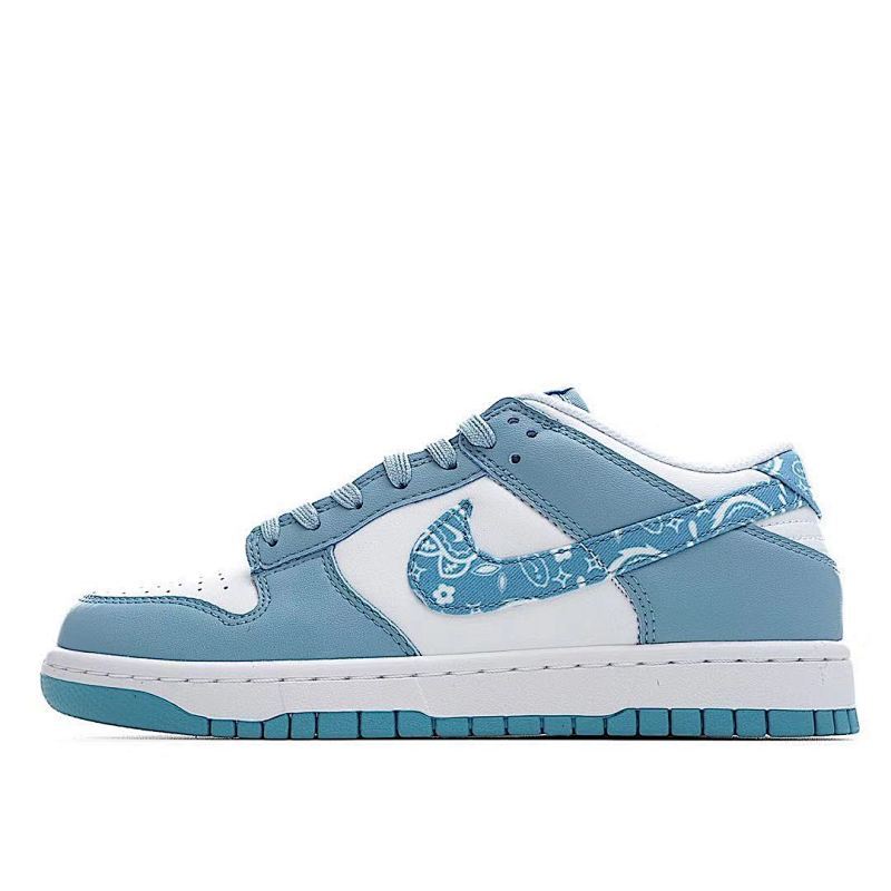 耐克Nk Dunk Low "Green/blue paisley" 蓝绿色佩斯利  货号：DH4401-101