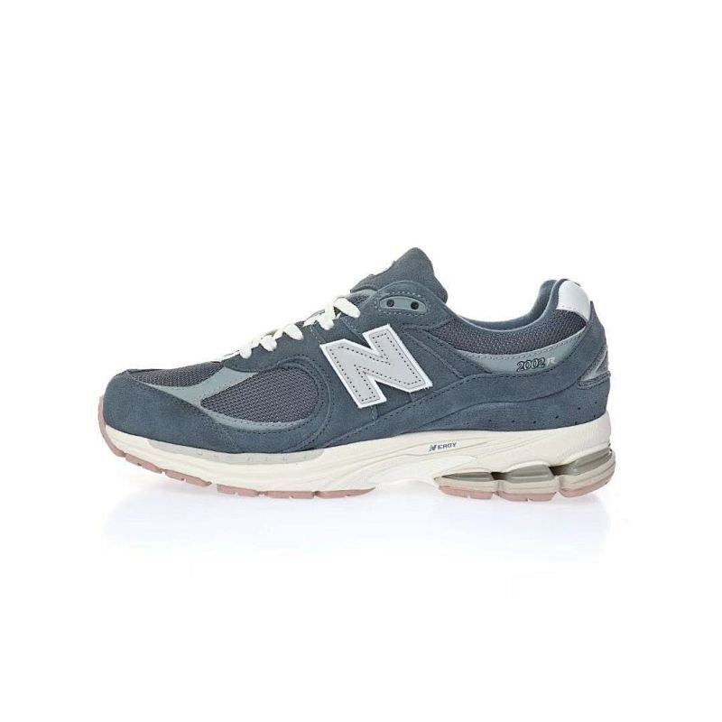 NB新百伦New Balance ML2002系列复古老爹风休闲运动慢跑鞋“翻毛朦胧蓝灰银”货号：M2002RHC 尺码：36-45带半码