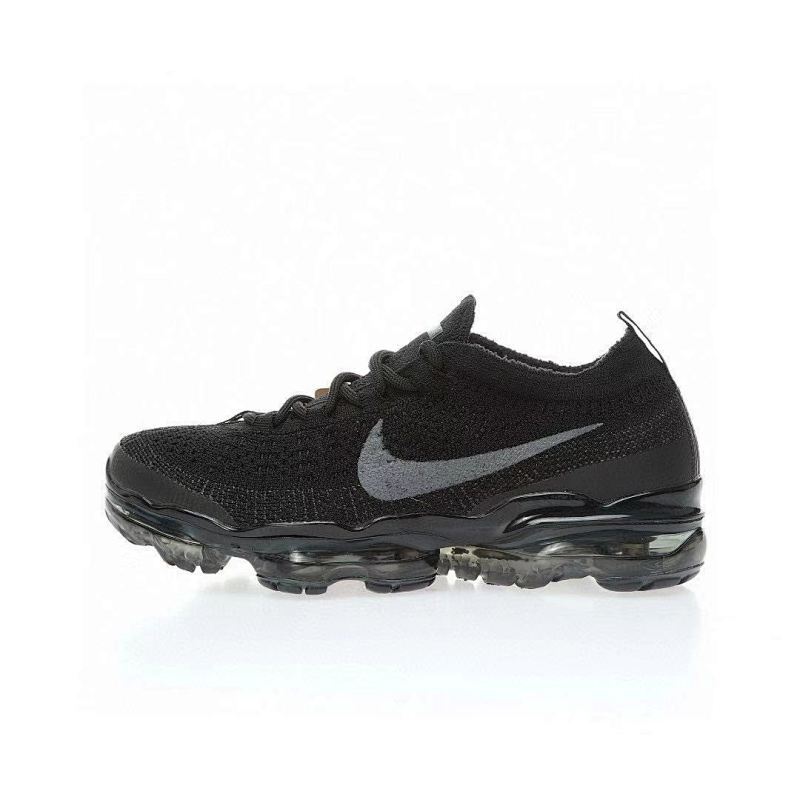 耐克Nike Air VaporMax 2023 Flyknit FK"Black/Cement Ash"2023款 “武士黑深灰水泥钩子”货号：DV6840-001
