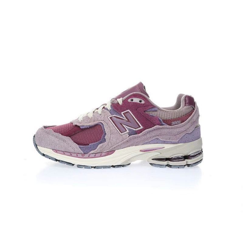 新百伦 New Balance 2002R"Protection Pack"系列复古老爹风休闲运动慢跑鞋“玫粉淡紫碎布做旧”货号：M2002RDH 尺码：36-45带半码