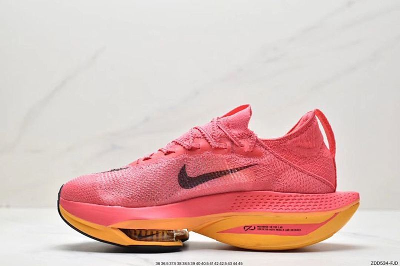耐克 Nike Air Zoom Alphafly NEXT% 2 "Proto" 全新马拉松超级跑鞋 货号：DN3559-600   尺码：36-45
