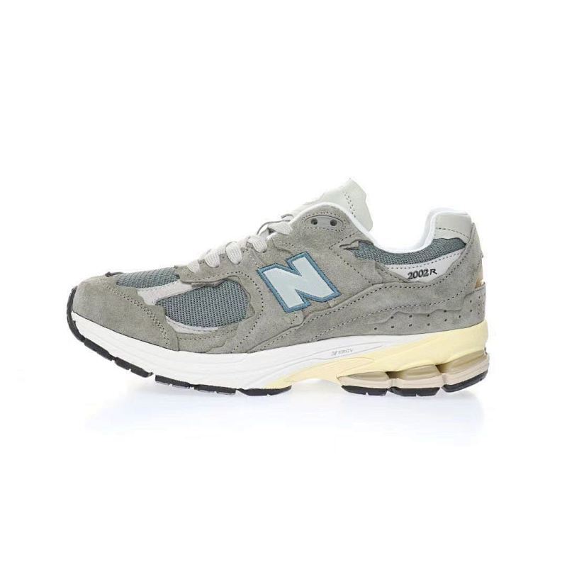 NB新百伦New Balance 2002R"Protection Pack"系列复古老爹风休闲运动慢跑鞋“浅灰绿鞋皇碎布做旧”货号：M2002RDD 尺码：36-45带半码