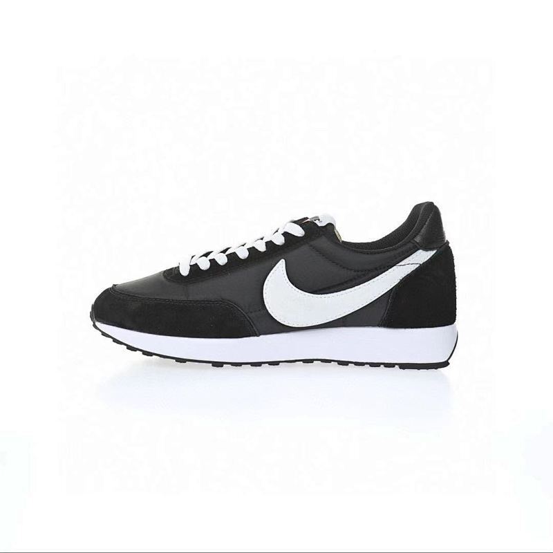 耐克Nike Air Tailwind"Black/White"1979周年79款华夫风复古休闲运动慢跑鞋“黑白牛津布”货号：487754-012 尺码：36-45