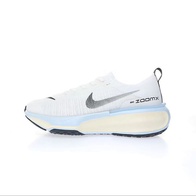 耐克Nike ZoomX Invincible Run Flyknit 3"White/Black/Blue/Pink"不可战胜3代系列 “针织白黑浅蓝粉”货号：DR2615-100