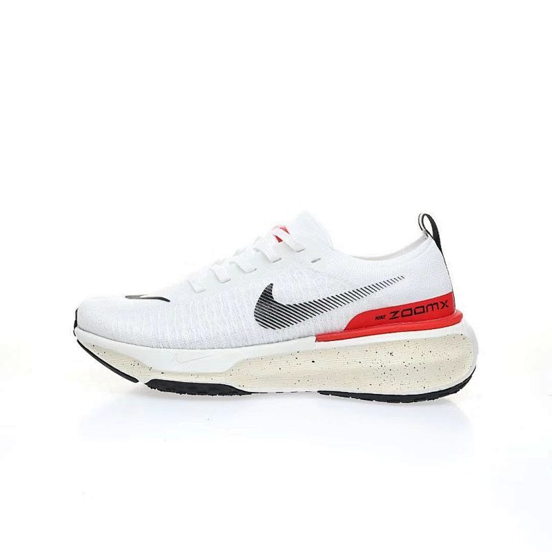 耐克Nike ZoomX Invincible Run Flyknit 3"White/Black/Red"不可战胜3代系列“针织白黑大红”货号：DR2615-101