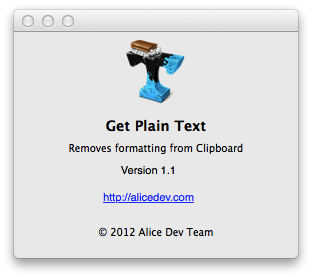 Get Plain text