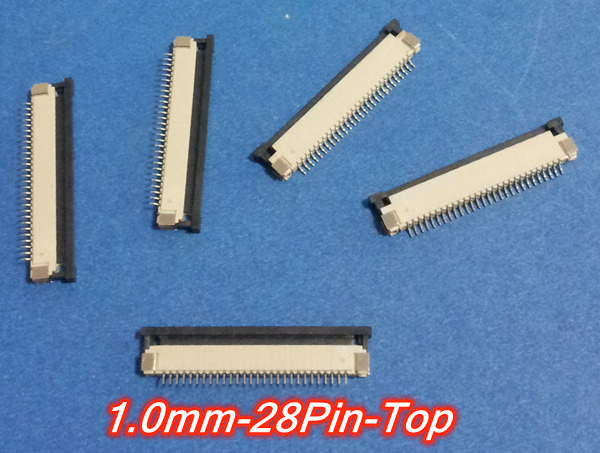 FFC//FPC Connector 11Pin Pitch 1.0mm Bottom Contact Pick Drawing Socket