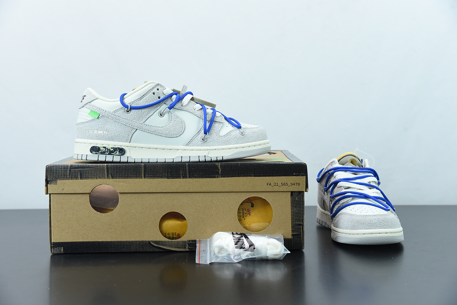 O48 Dunk Low Off-White Lot 32 DJ0950 