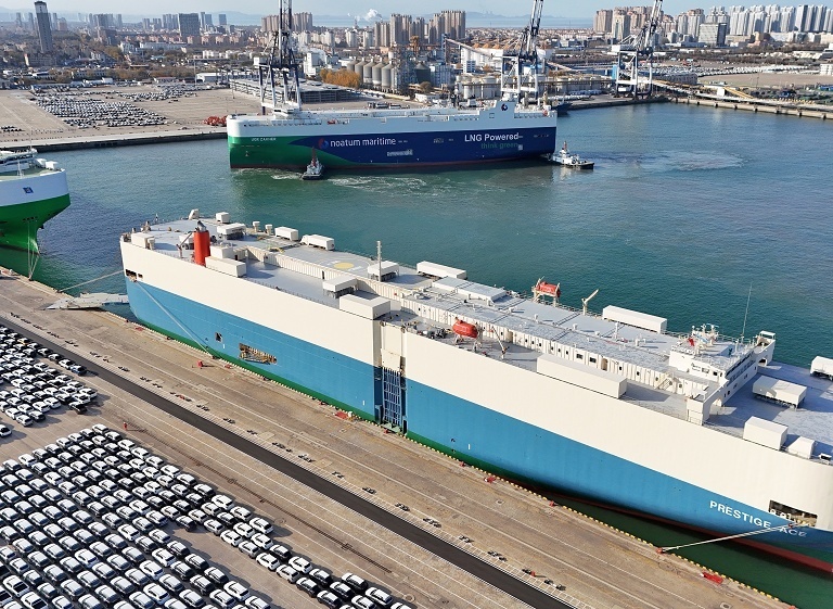 中国汽车出口持续增长