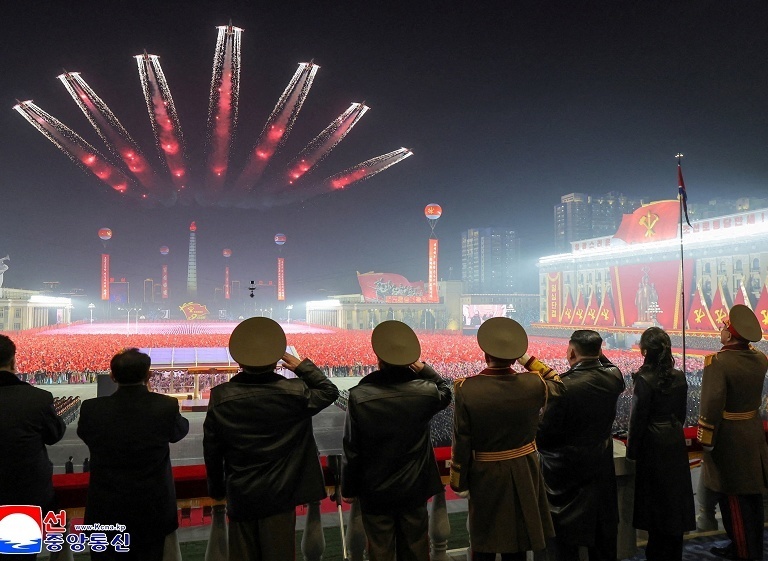 朝鲜劳动党九大阅兵式