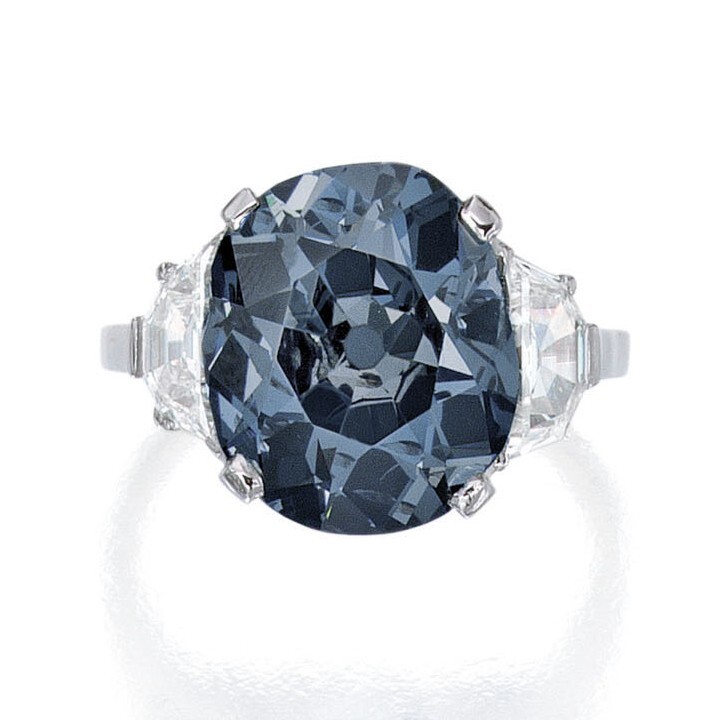 珠宝一颗755ct蓝钻theindianblue660万美元成交