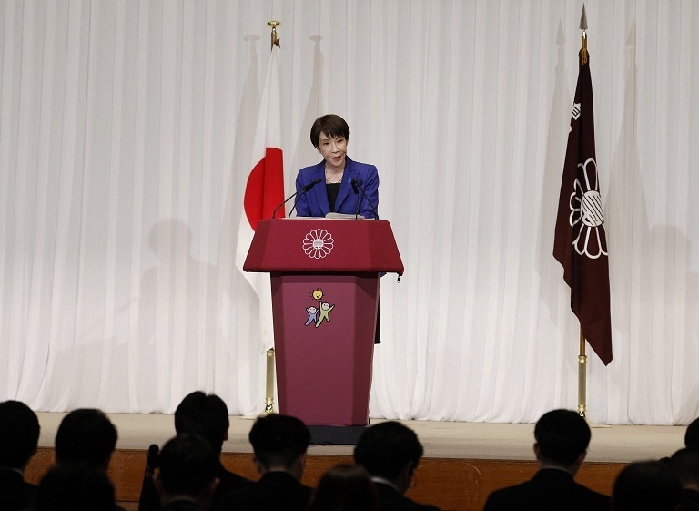 高市早苗胜选记者会