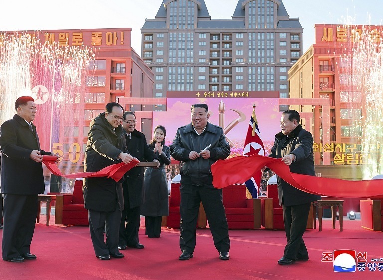 朝鲜赴俄军人遗属新住宅