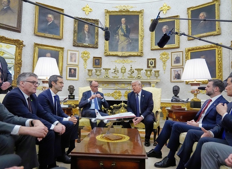 德国总理访问美国