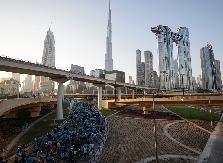 第7届迪拜跑活动