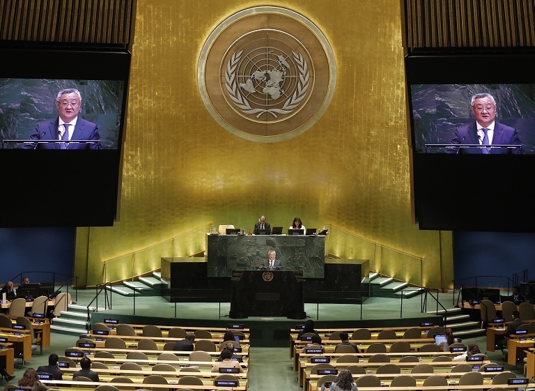 中国宣布日本无资格入常