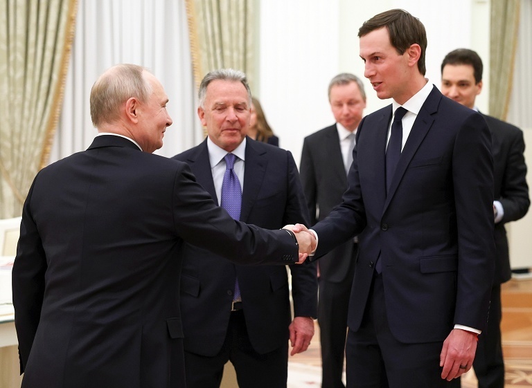 普京会见美国总统特使