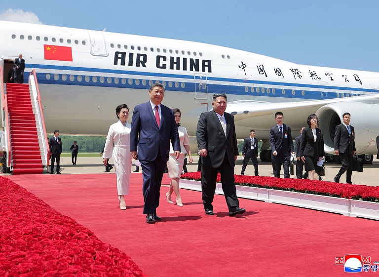 习近平访问朝鲜