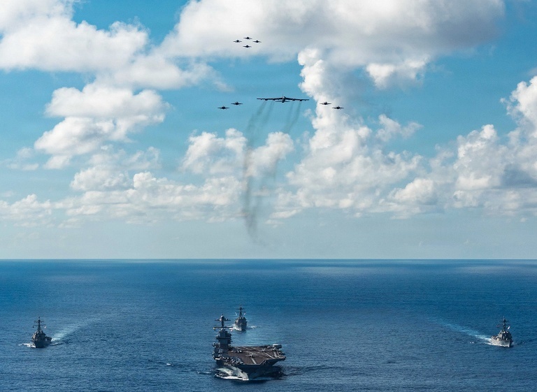 福特号航母抵达加勒比海