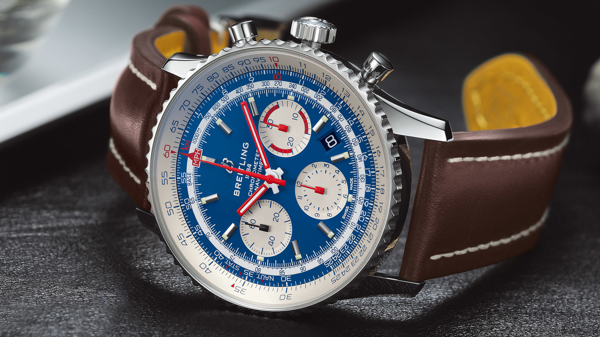 新表breitling推出navitimerb01chronograph43americanairlines美国