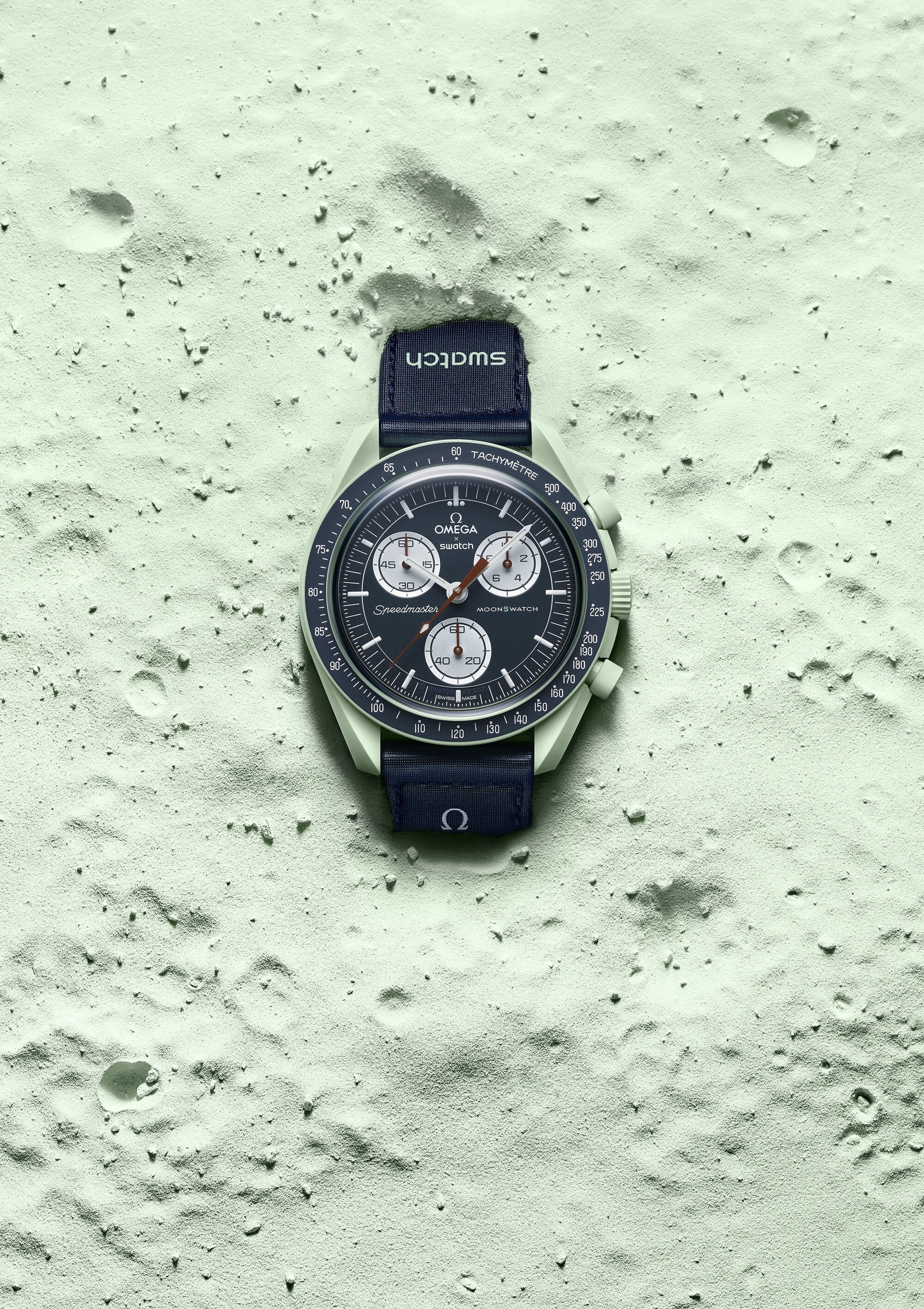 『新表』omega x swatch 联名推出 bioceramic moonswatch 系列腕表