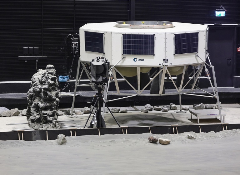 欧空局首个月球着陆器